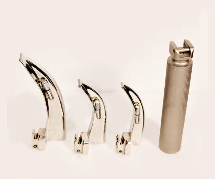 Laryngoscope Makintosh with 3 Blades Size - 1, 2, 3