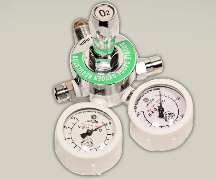 O2 Mox Regulator Double Gauge